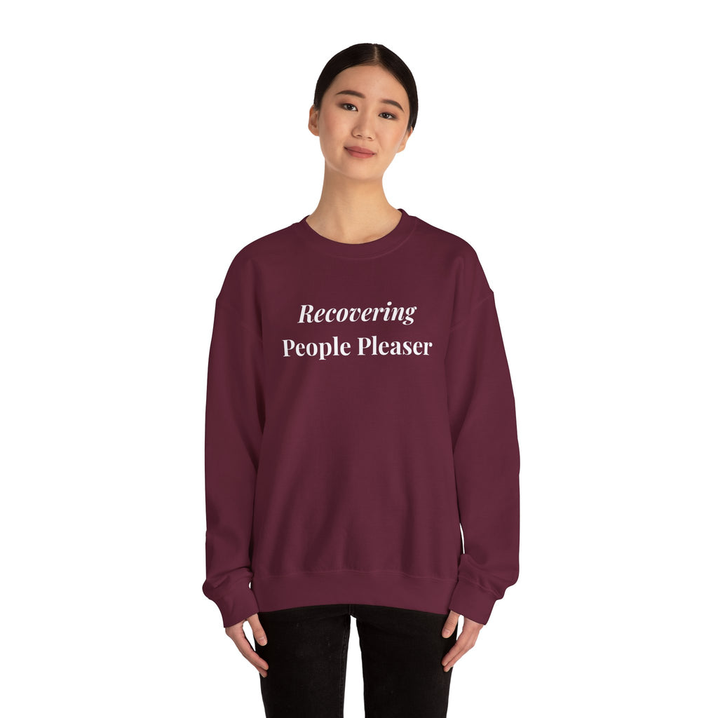 Recovering People Pleaser Crewneck Sweatshirt