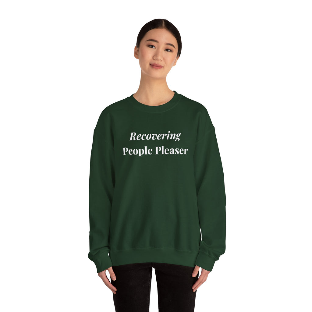 Recovering People Pleaser Crewneck Sweatshirt