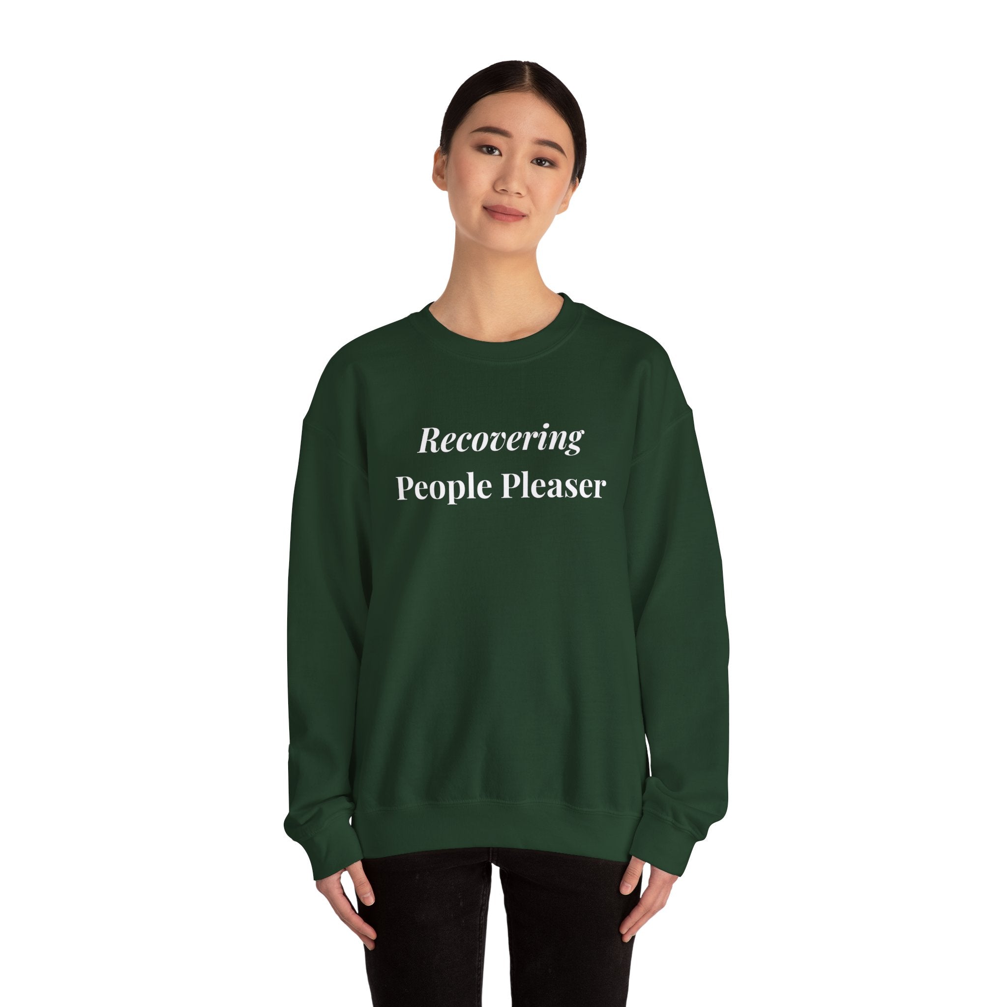 Recovering People Pleaser Crewneck Sweatshirt