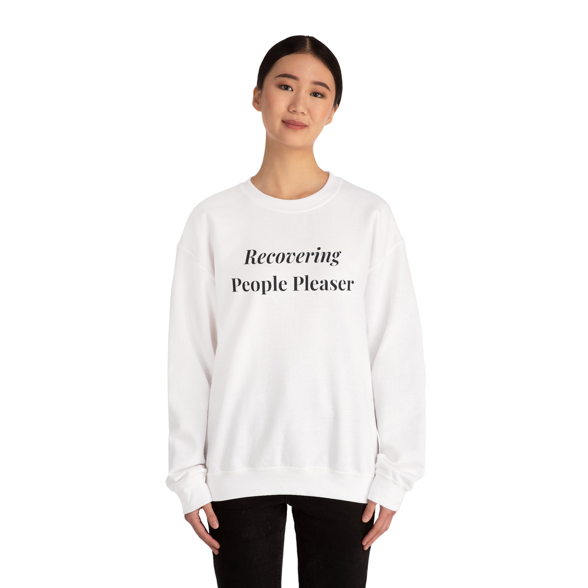 Recovering People Pleaser Crewneck Sweatshirt