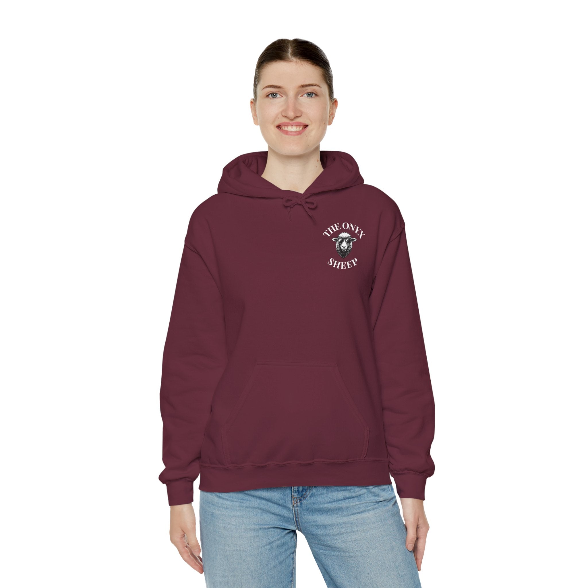 The Onyx Sheep Classic Logo Hoodie Sweatshirt